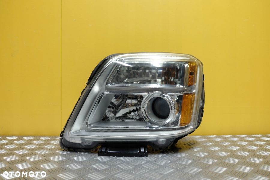GMC TERRAIN 2010- REFLEKTOR LAMPA ZWYKŁA SOCZEWKOWA LEWA 5PIN USA - 1