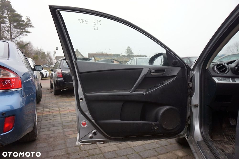 DRZWI PRZEDNIE LEWE 3 II BL 5D HB 38P  SREBRNY MAZDA 2009-2013 - 7