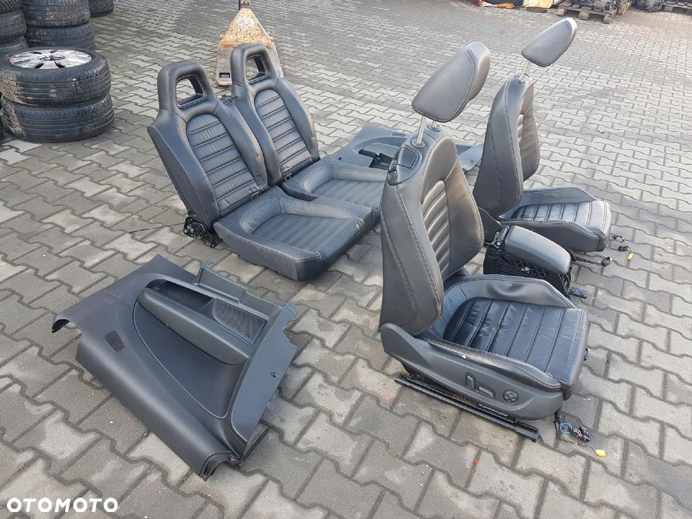 VW SCIROCCO III 08-14r FOTELE SKÓRZANE KANAPA - 3