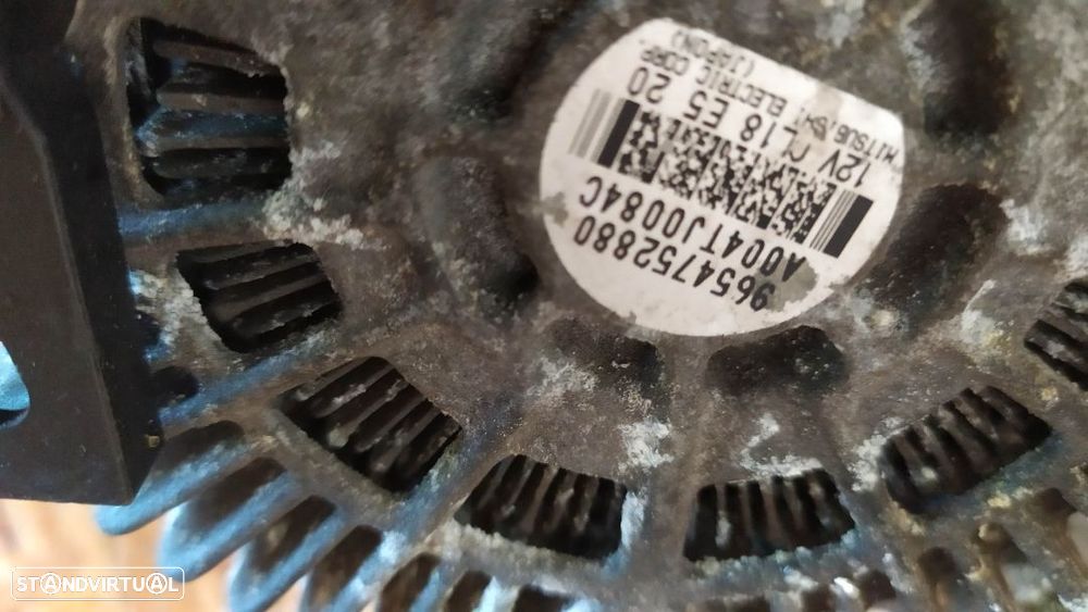 ALTERNADOR PEUGEOT 407 CITROEN C5 2.0HDI 9654752880 - 2