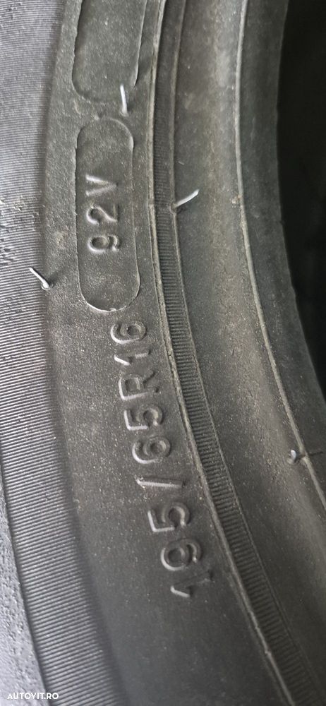 Anvelope 2x195 65 16 Michelin dot 18 mm 5.6 - 6