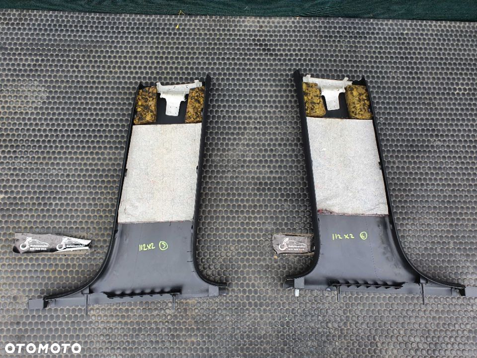 Oslona Slupka Progu Plastik Tapicerka Czarne Soul AUDI A4 B6 B7 - 13