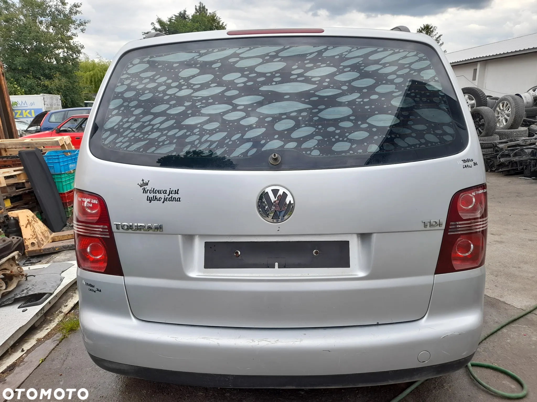 VW TOURAN MASKA POKRYWA SILNIKA LA7W - 21