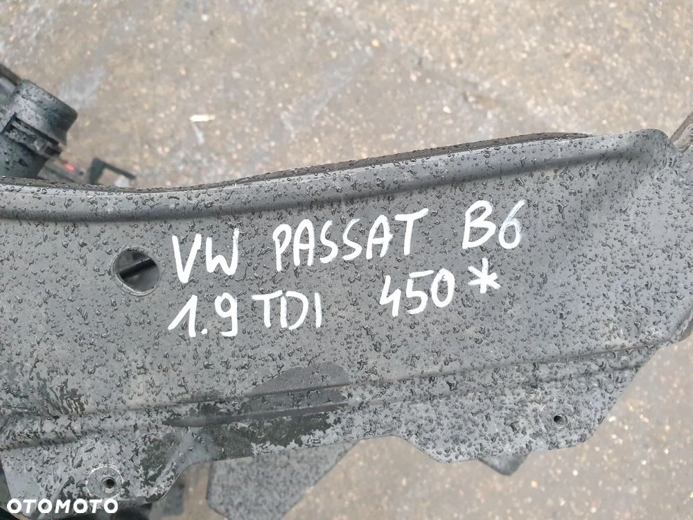 PAS PRZEDNI WZMOCNIENIE CZOŁOWE KOMPLET CHŁODNIC VW PASSAT B6 1.9 TDI - 8