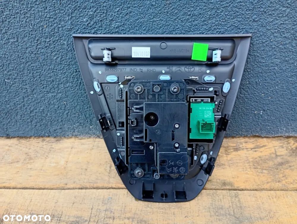 wybierak zmiany biegów automat panel scudo iii e-jumpy e-traveller expert iii vivaro-e c 983329797 - 2