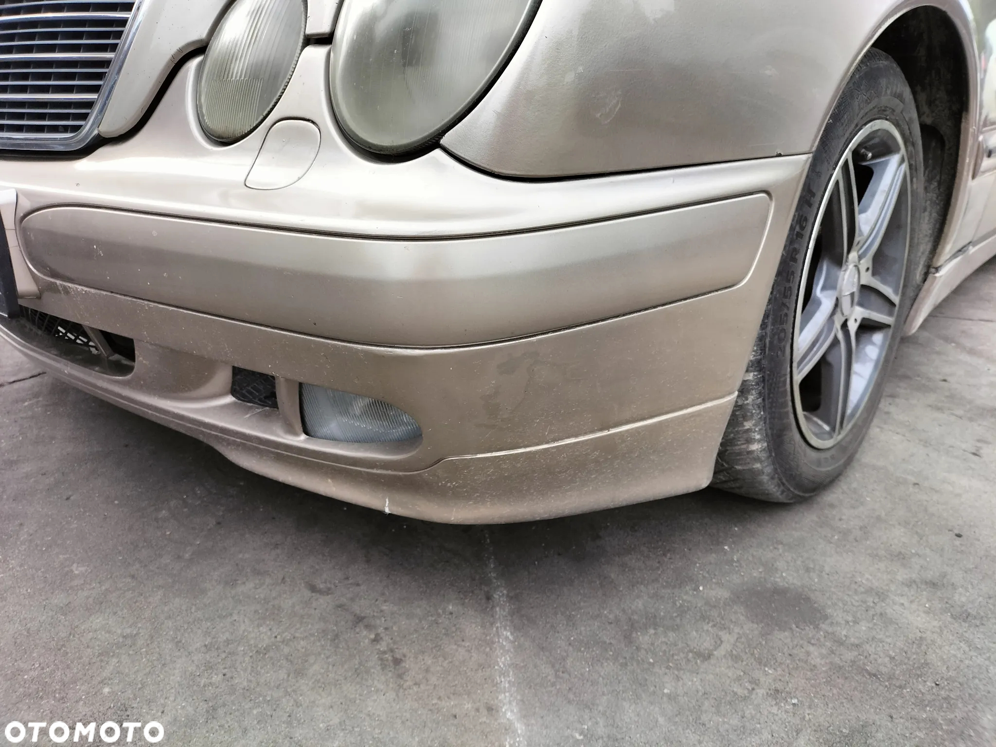 LAMPA PRAWA LEWA PRZÓD XENON MERCEDES W210 LIFT KOD LAKIERU 693 - 4