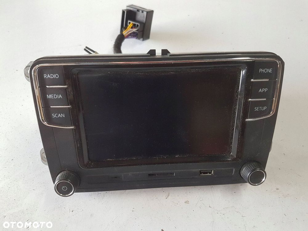 VW POLO V 6R 6C LIFT 14-17r RADIO 19D035280 - 2