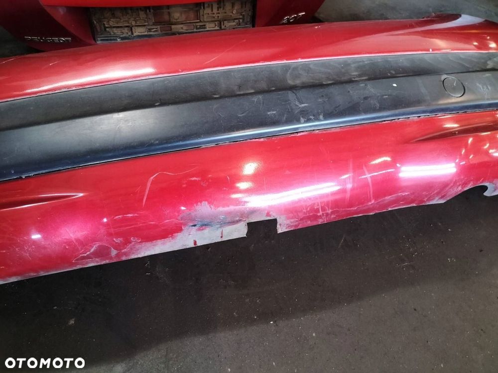 KOMPLETNY TYŁ KLAPA BAGAŻNIKA ZDERZAK TYŁ LAMPY PEUGEOT 207 I EKQD - 9
