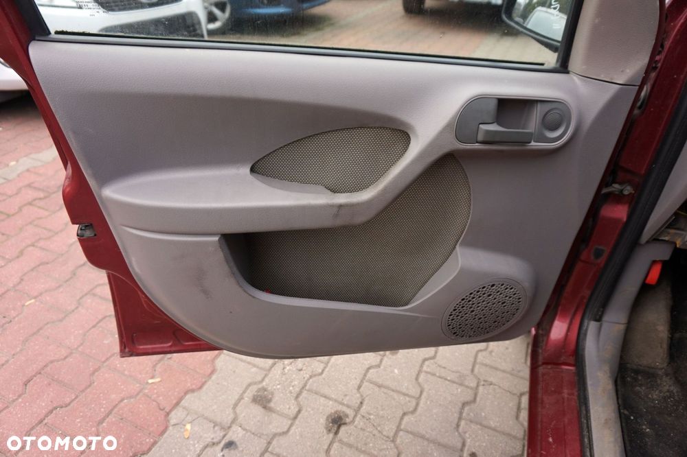 DRZWI PRZEDNIE LEWE PANDA II 132F  CZERWONY ROSSO FIAT 2003-2012 - 8
