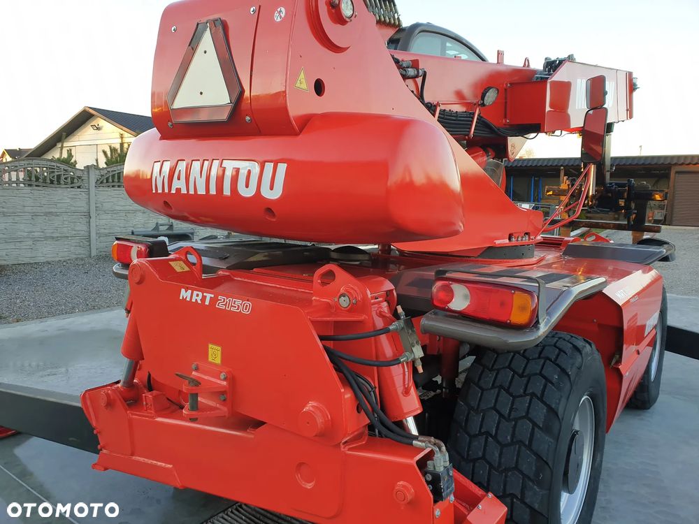 Manitou MRT ROTO 2150 Privilege KOSZ/WIDŁY/PILOT SPROWADZONA SUPER STAN - 7