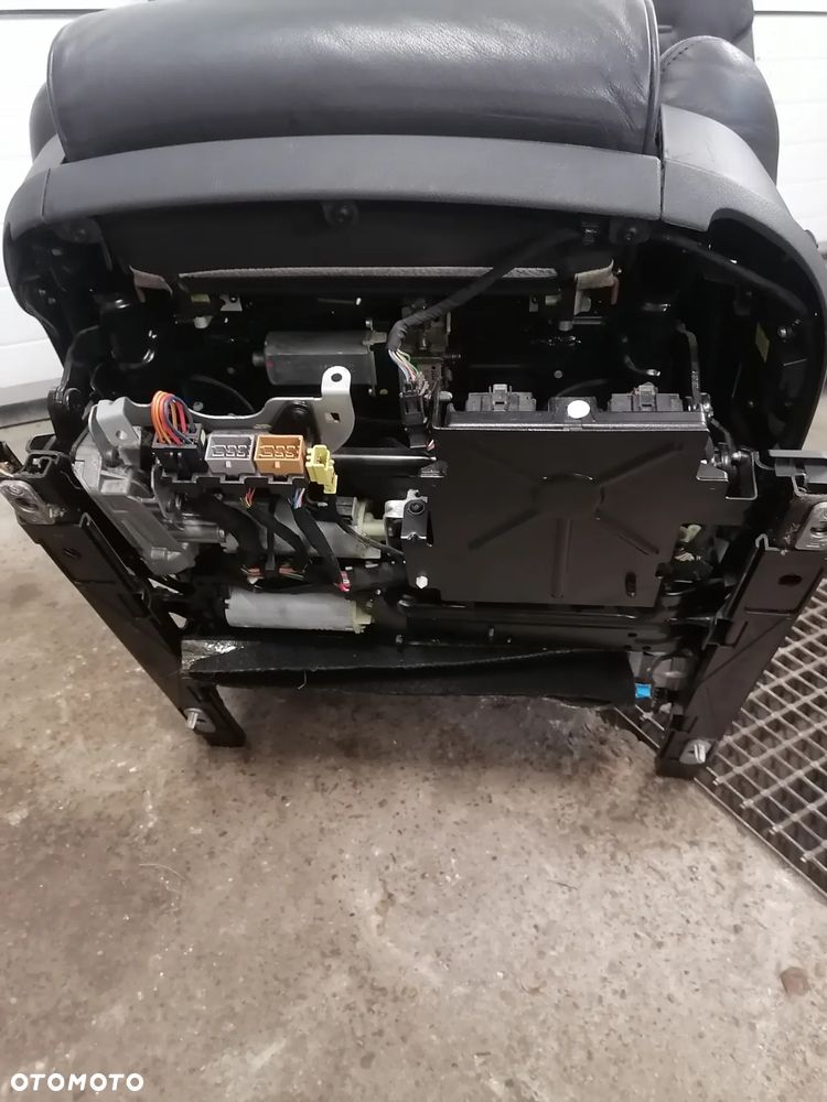 Fotele Kanapa Boczki Skóra Skórzany Czarna Audi A8 D3 EU Na Elementy - 16