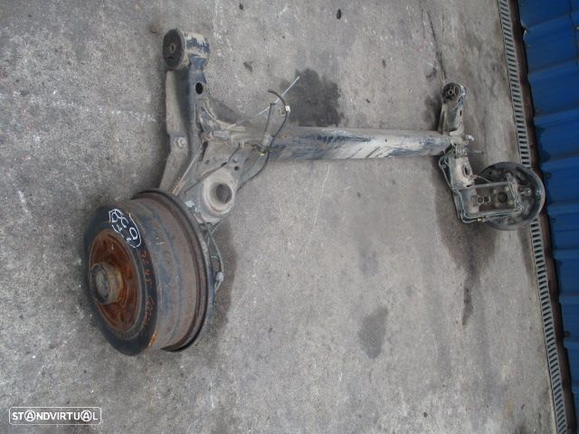 Eixo Eix660 OPEL CORSA C FASE 1 2001 1.0I 60CV 3P BRANCO TRAS CUBOS COMPLETO - 2