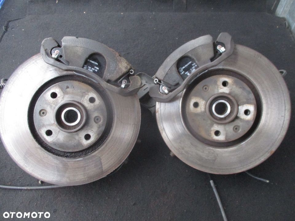 Tarcze hamulcowe przednie przód klocki Citroen C5 LIFT (BDB) - 1