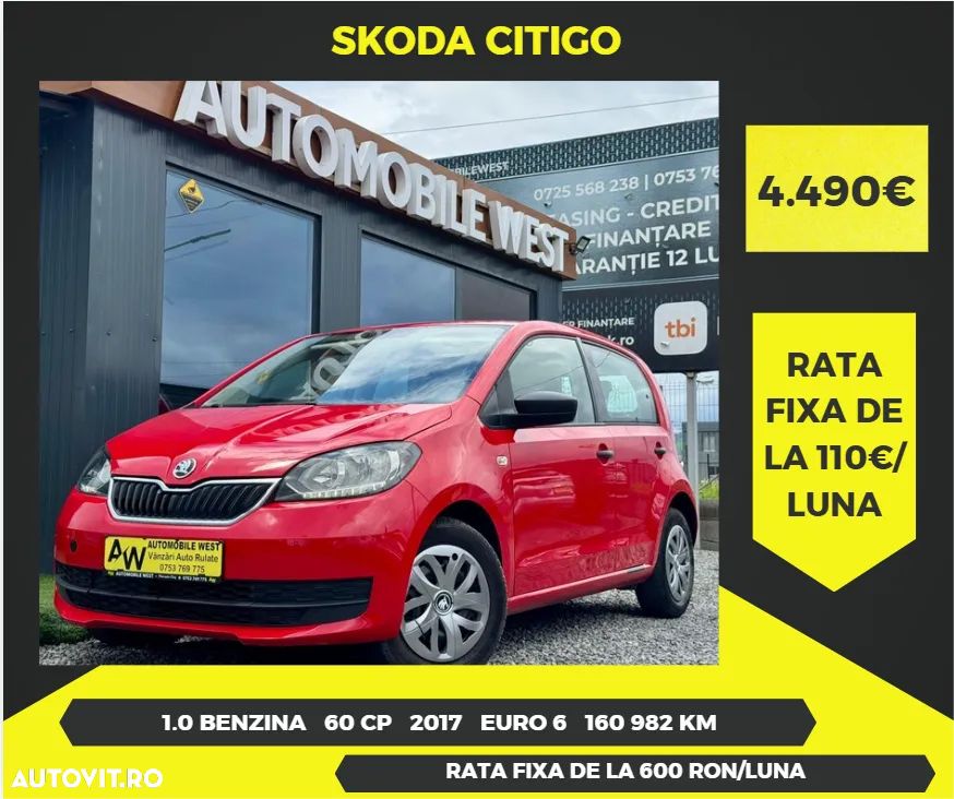Skoda Citigo 1.0 MPI Elegance - 1