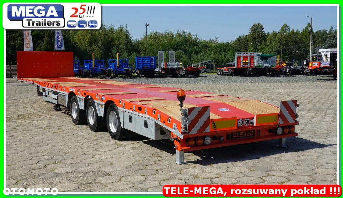 Inny TELEMEGA wysuw 4.00 m, 3 osie, ADR EX3- MEGA Trailers !!! - 7