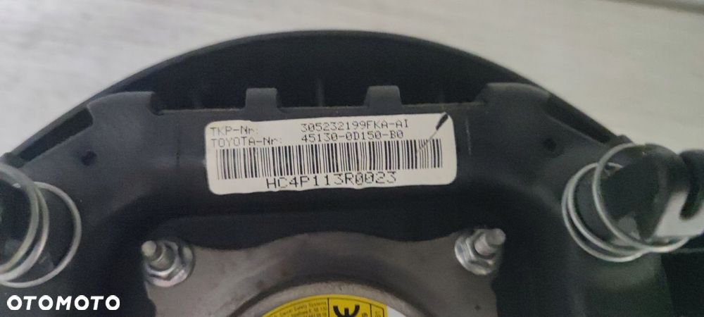 TOYOTA YARIS II LIFT FL DESKA KONSOLA PODUSZKI AIRBAG PASY SENSOR kpl 5D - 8