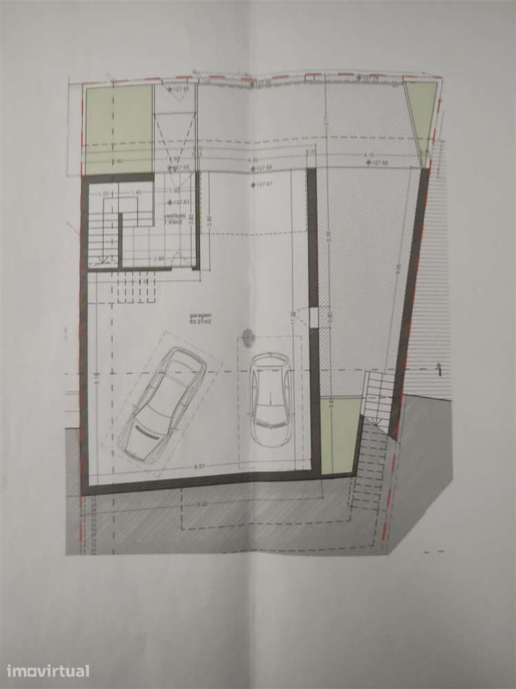 Lote de terreno próximo do Lidl Santa Clara com projeto aprovado para - Grande imagem: 3/5