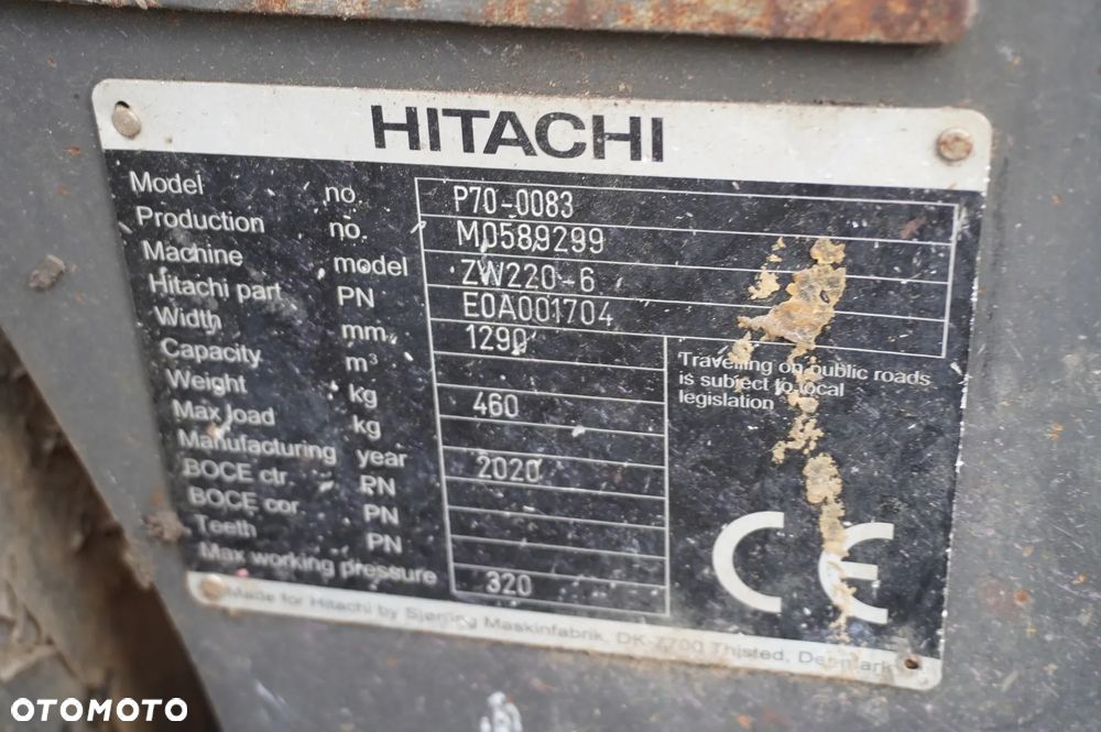 Hitachi ZW220 / 2 łyżki / Ładowarka przegubowa - 18