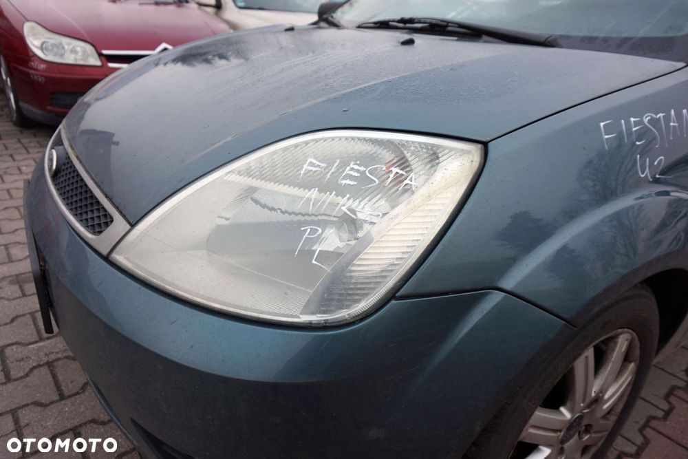 MASKA ZDERZAK BŁOTNIKI LAMPY FIESTA V MK5 U2  FORD 2002-2008 NEPTUNE GREEN PRZÓD KOMPLETNY - 18