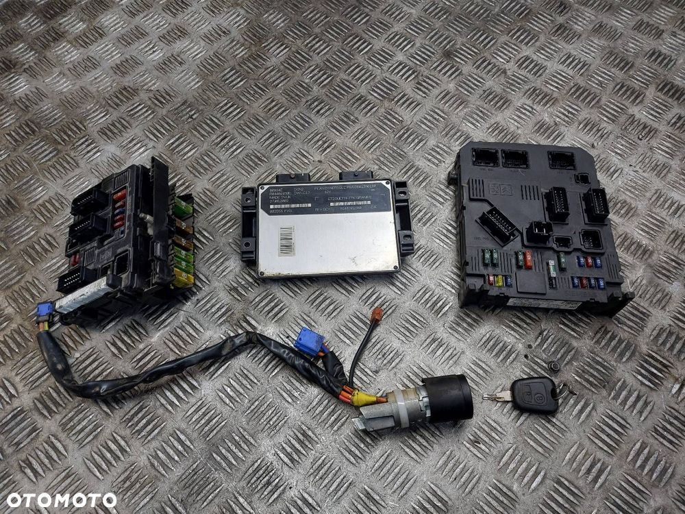 ZESTAW STARTOWY PEUGEOT 206 I 1.9 D 9641390180 9648201580 9646777380 - 1