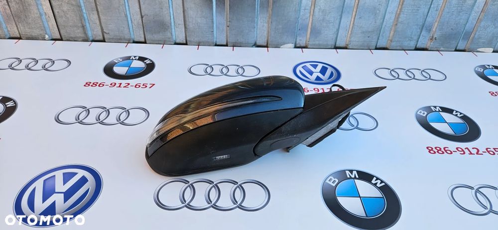 Mercedes C Klasa W205 Lusterko Prawe Kierowcy 7+7 KOLOR 755 fotochrom składane - 9