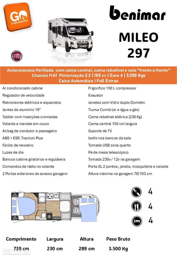 Benimar Mileo 297 - 3