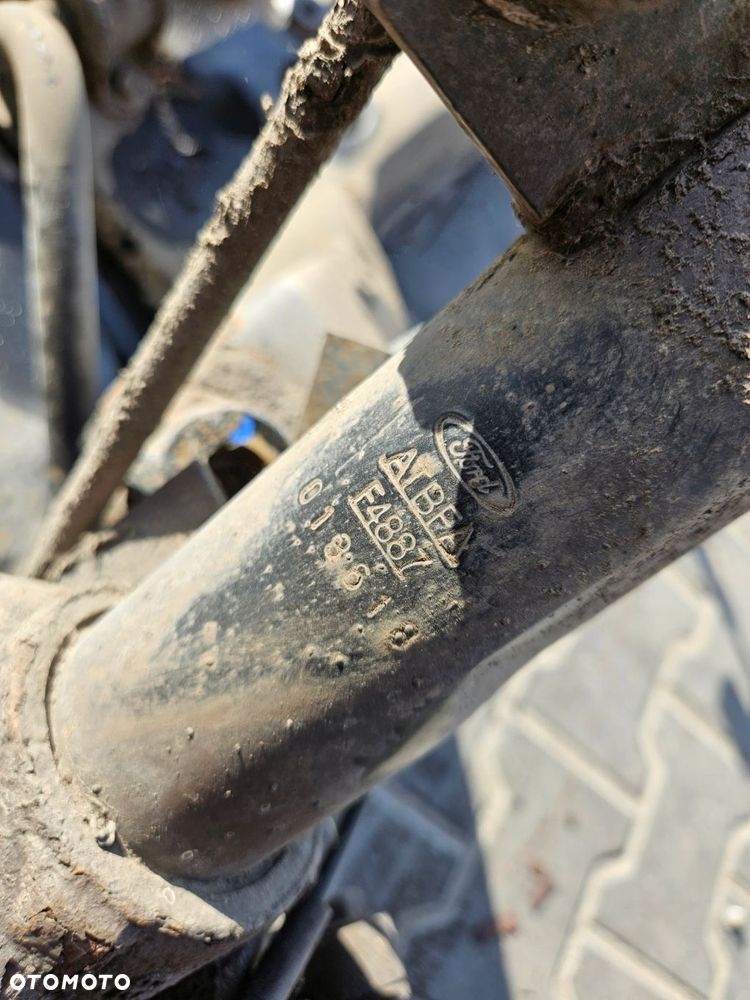 ford transit custom mk8 lift 2.0 tdci kołyska sanki wózek mcpersony komplet - 8