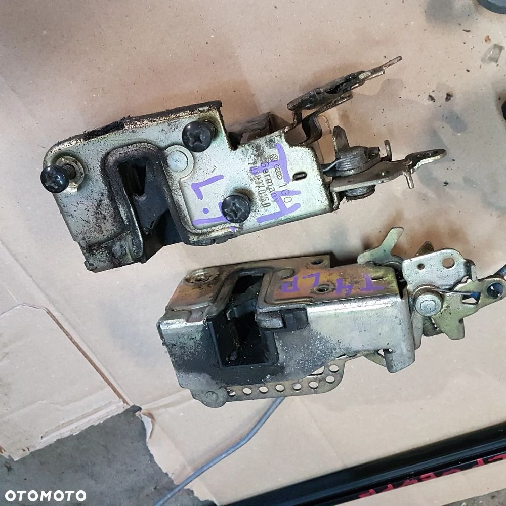 mechanizm podnośnik szyby zamek zawias z drzwi vw transporter t4 - 10
