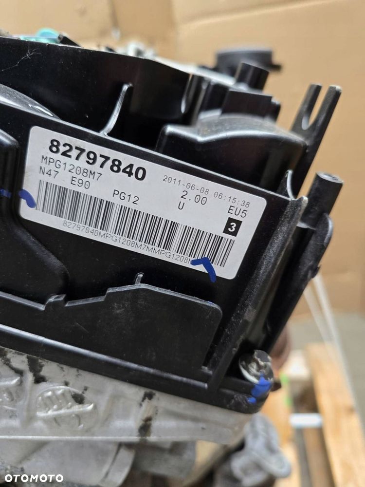 silnik kompletny 2.0 d n47d20c 184km bmw e60 f10 f11 nr 238n - 6