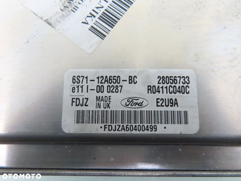 STEROWNIK FORD MONDEO III 2.0 TDCi 6S7112A650BC R0411C040C - 2