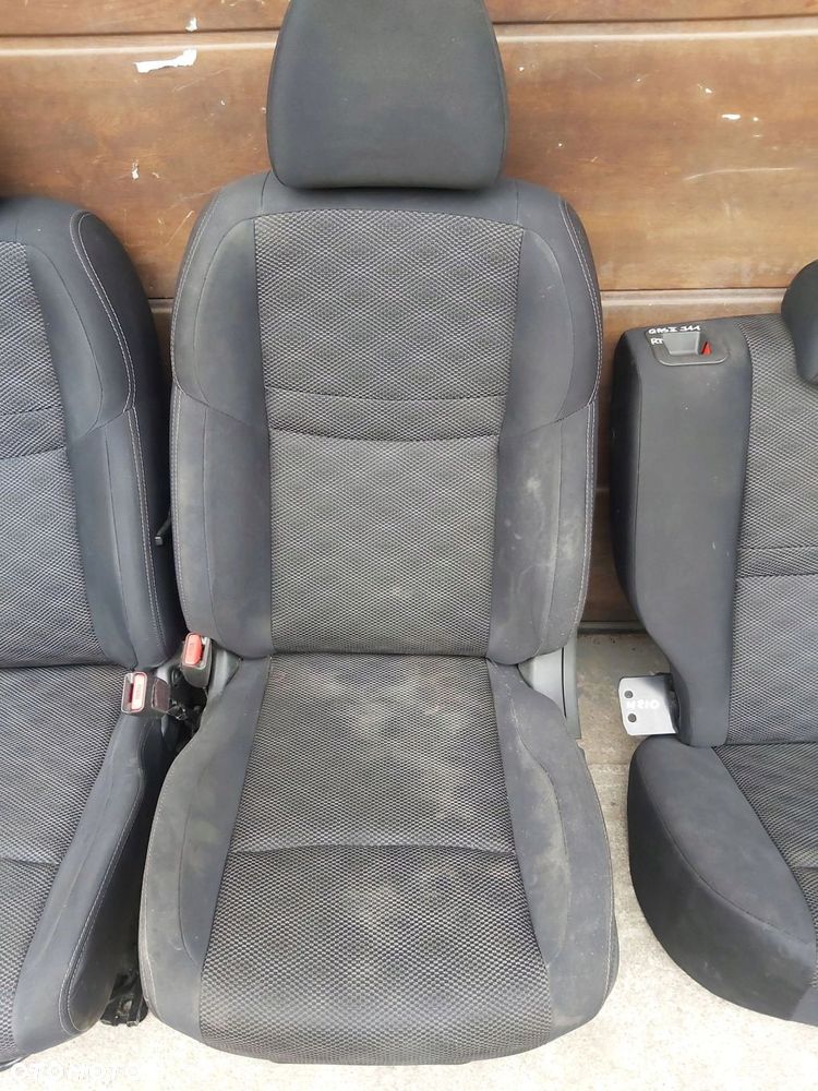 Nissan Qashqai II J11 fotel lewy prawy przód tył kanapa komplet - 3