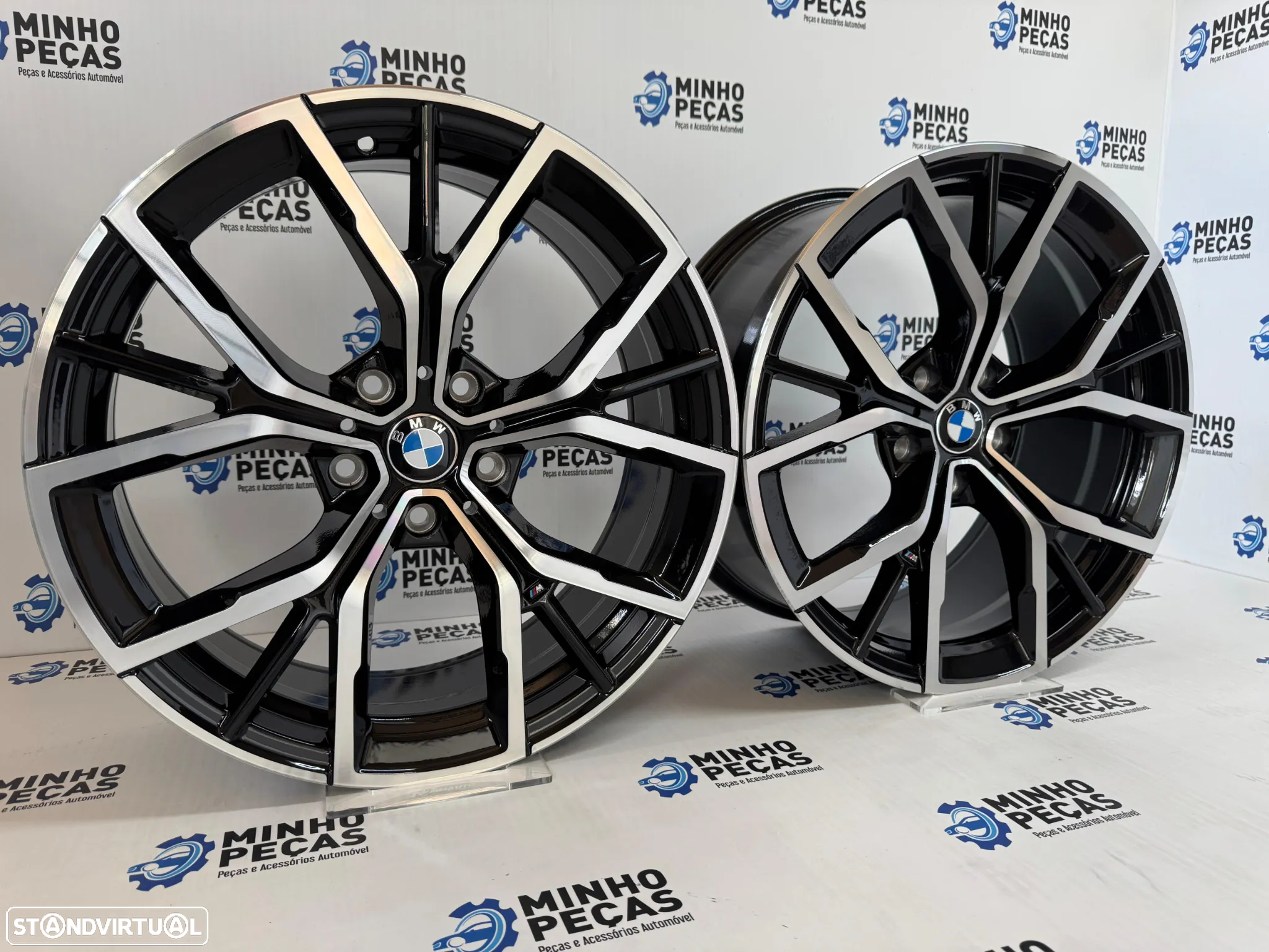 Jantes BMW Look 845M em 19 (5x120) Preto e Polido - 3