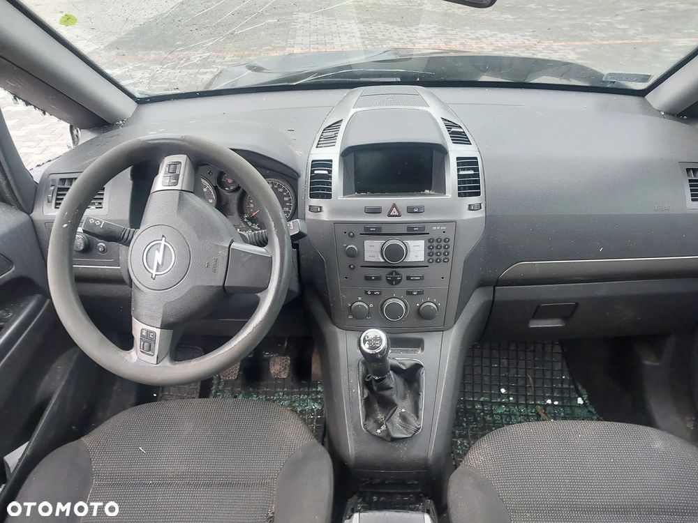 Opel Zafira B silnik 1.9 CDTI JTD kompletny Z19DT 120KM skrzynia biegów M32 sprzęgło dwumasa drzwi prawe przednie tylne przód tył błotnik zderzak tył tylny Z20R czarny szyba czujniki parkowania pdc dwumasa lewarek biegów linki lusterko maglownica pompa wspomagania wtryski pas przedni chłodnica turbina przewód rura wąż wiązka mechanizm panel radio wyświetlacz navi fotel fotele 7 osób magistrala konsola manetki przełącznik belka mcperson sanki hak holowniczy wentylator nawiewu rezystor NA CZĘŚCI WSZYSTKIE CZĘŚCI - 6