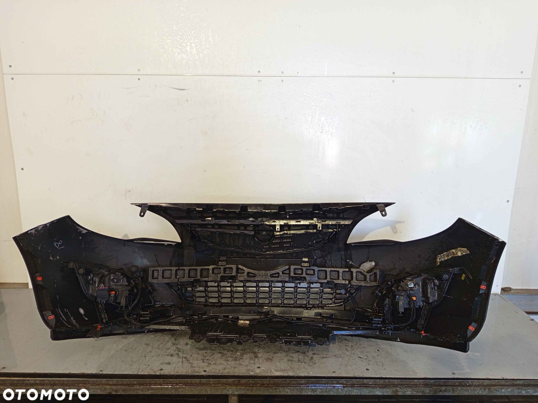+ ZDERZAK PRZÓ PRZEDNI OPEL ASTRA J 4 IV Z22C CZARNY PDC CZUJNIKI HALOGENY - 5