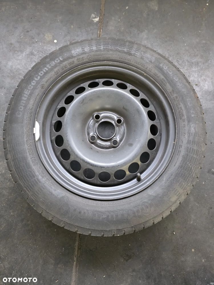 OPEL CORSA D E MERIVA A KOŁO ZAPASOWE R15 4X100 - 1