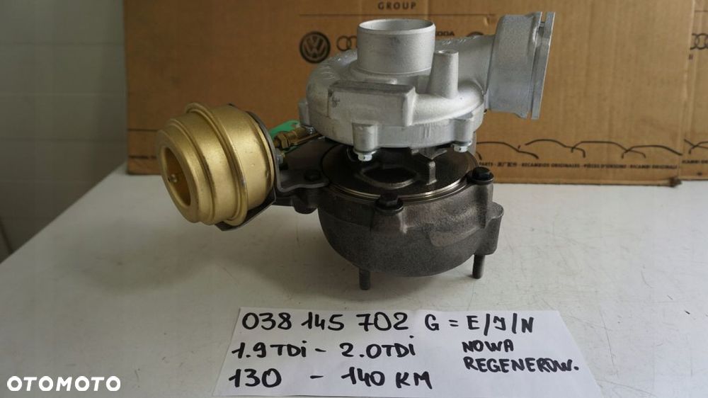 TURBOSPRĘŻARKA AUDI A4 VW PASSAT B5 1.9 2.0 TDI - 3