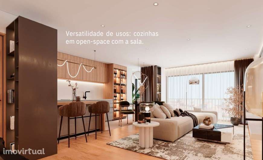 Vende-se T2 novo com pátio exterior, Boavista - Grande imagem: 2/15