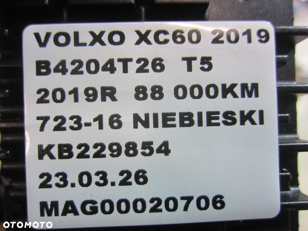 VOLVO XC60 II XC 60 RADAR KAMERA SZYBY CZOŁOWEJ PRZEDNIA PRZÓD 32243277 - 9