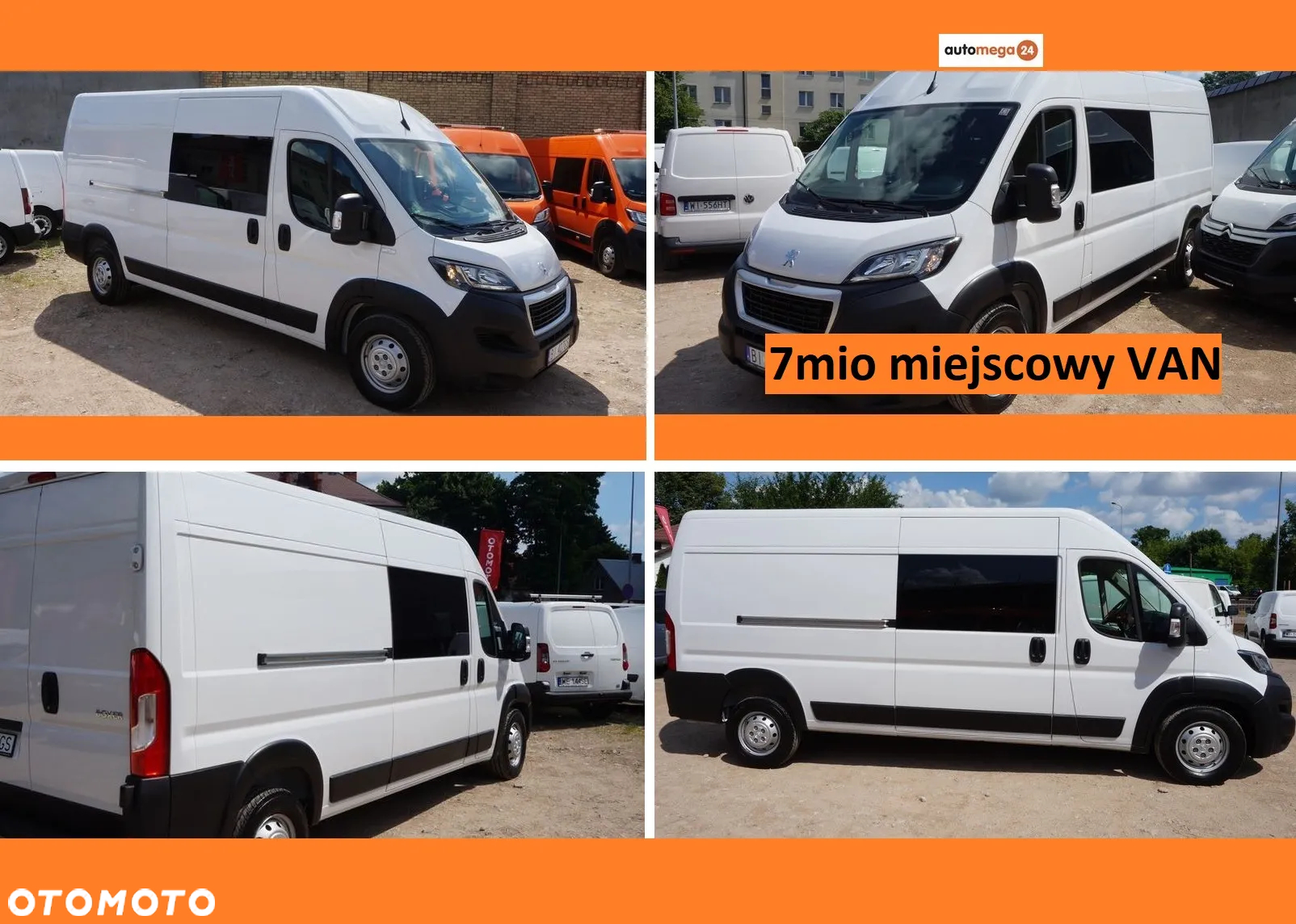 Peugeot BOXER VAN WZMOCNIONY HAK 3t. DMC.z.poj. 6500kg - 4