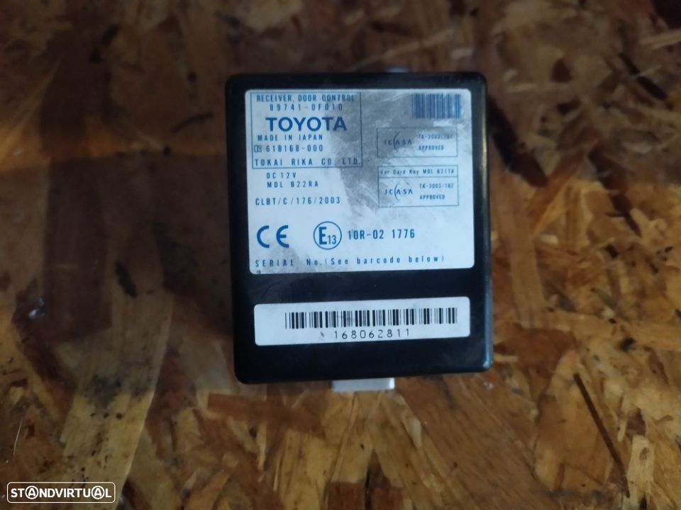 MODULO DO FECHO CENTRAL TOYOTA COROLLA VERSO AR10 04-08 89741-0F010 - 1