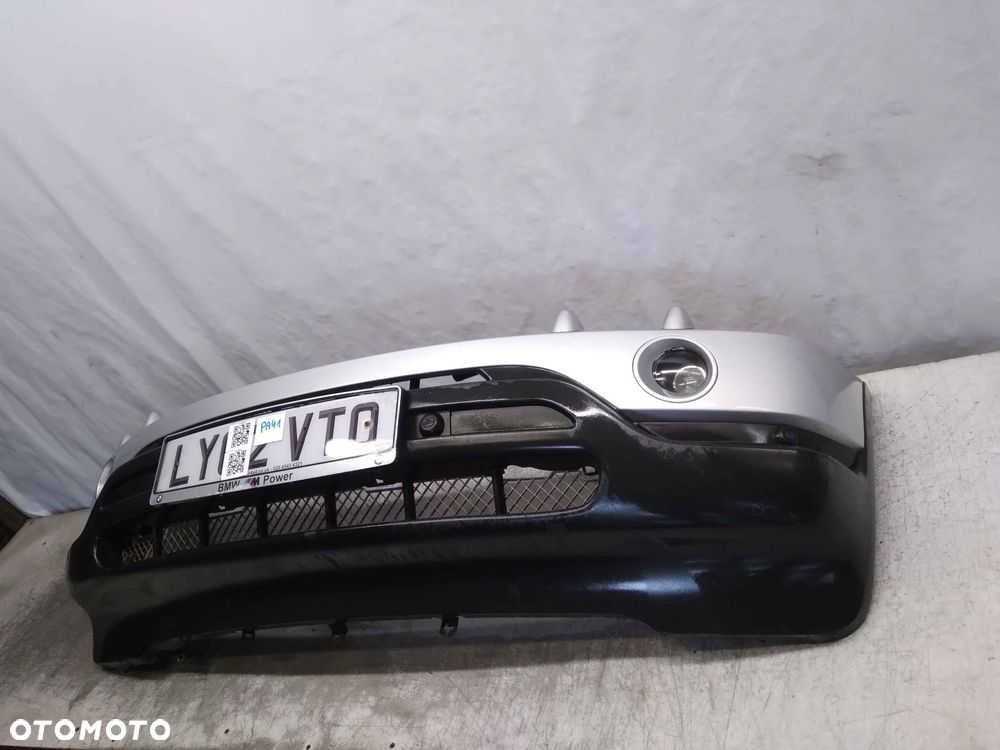$ BMW X5 E53 zderzak przedni przód kompletny Titansilber PDC XENON - 4