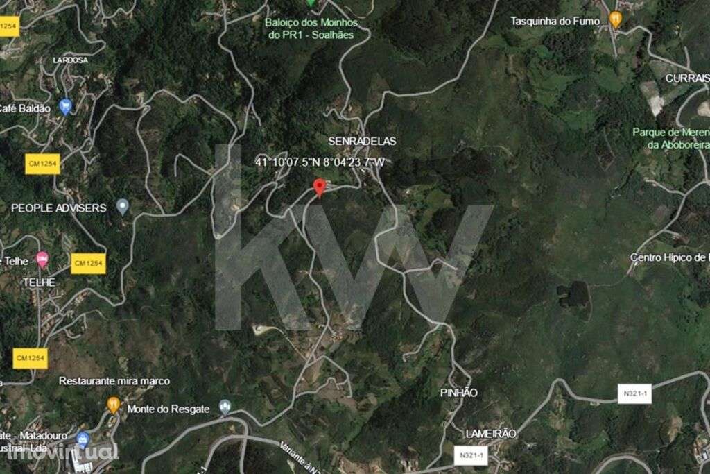 Terreno 3507 em Marco de Canaveses com 5340m2, localizado em Soalhães - Grande imagem: 3/4
