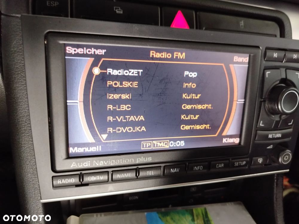 Audi A4 B7 radio nawigacja 2 DIN z kodem - 7