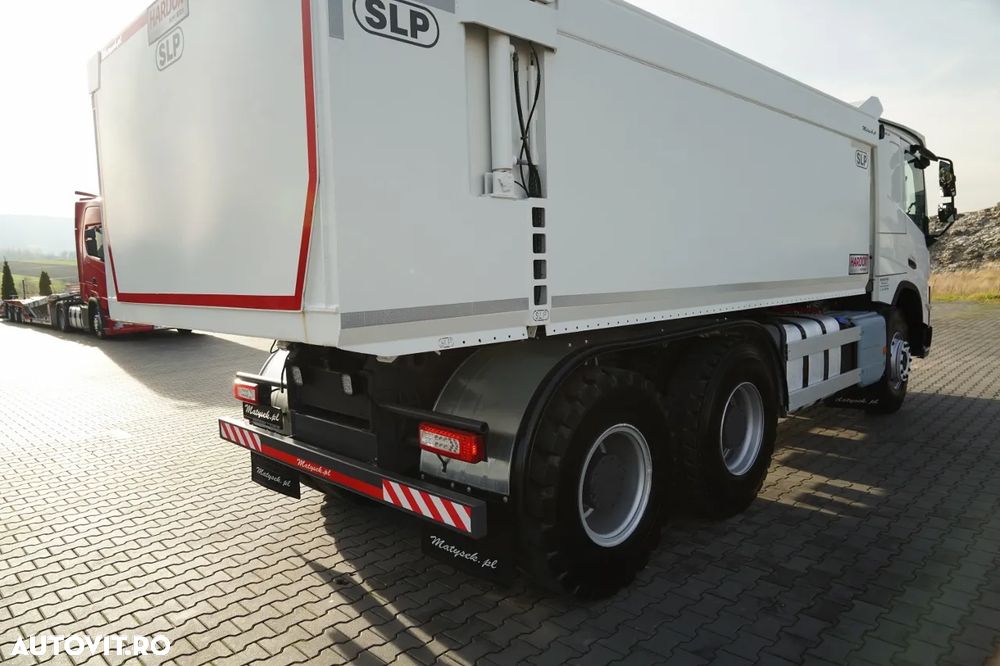 Volvo FMX 550 / 6x4 / BASCULATOR / BASCULANTĂ / HARDOX / HAYON HIDRAULIC / EURO 6 / - 19