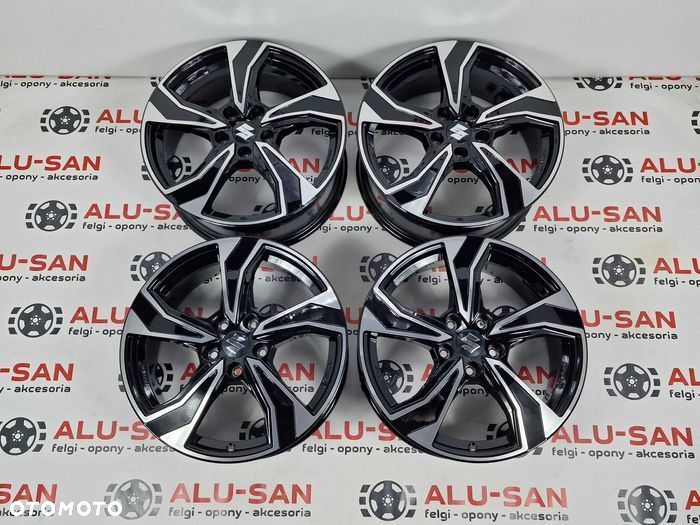 NOWE alufelgi SUZUKI 18" 5x114,3 S-Cross Swift Sport SX4 - Czarne - 4