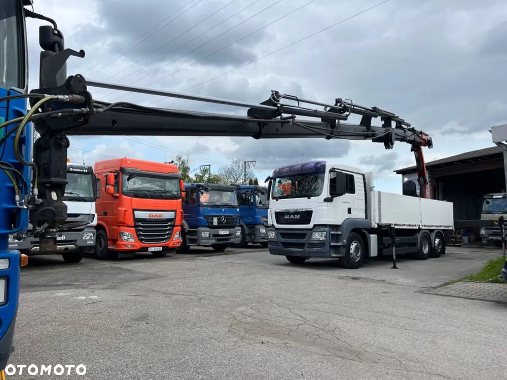 MAN TGS 26.400 6x2 BL | Palfinger PK 23502 | 7 wysuwów hydraulicznych | Euro 5 | 399 tys. km - 6