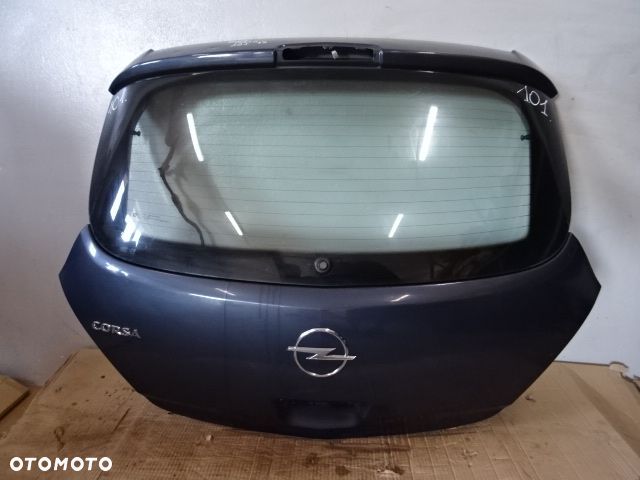 KLAPA TYŁ TYLNA SZYBA BAGAŻNIKA OPEL CORSA D 3D LAK:Z168 NR101 - 1