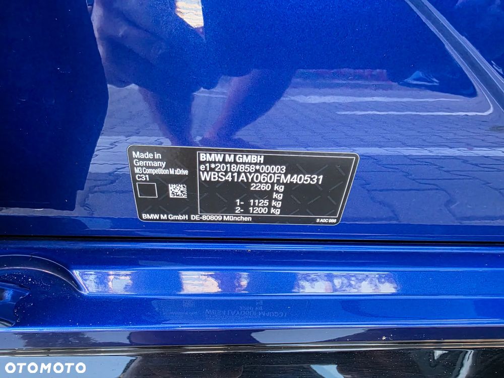 BMW M3 Competition xDrive sport - 35