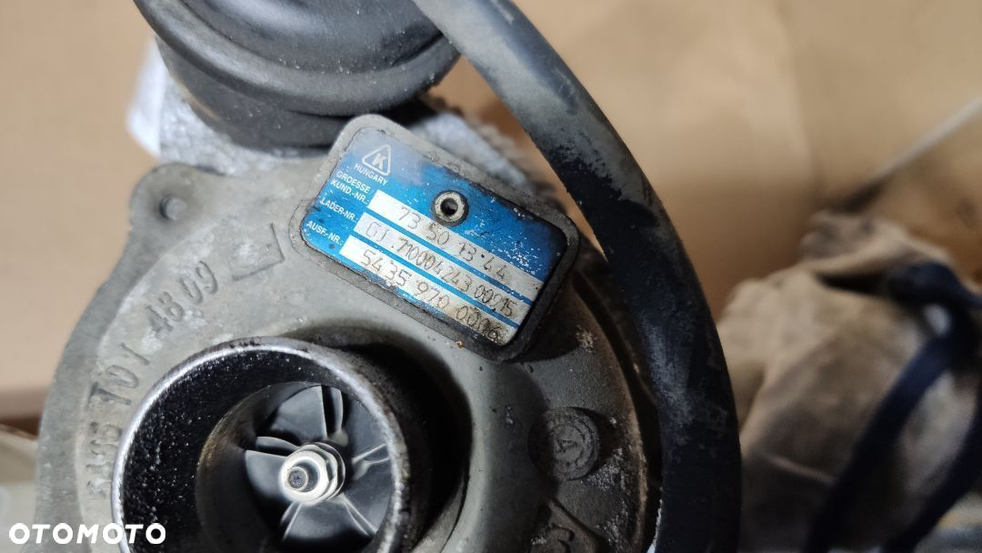 TURBOSPRĘŻARKA TURBO OPEL CORSA 1.3 CDTI 73501344 WYSYŁKA! - 7