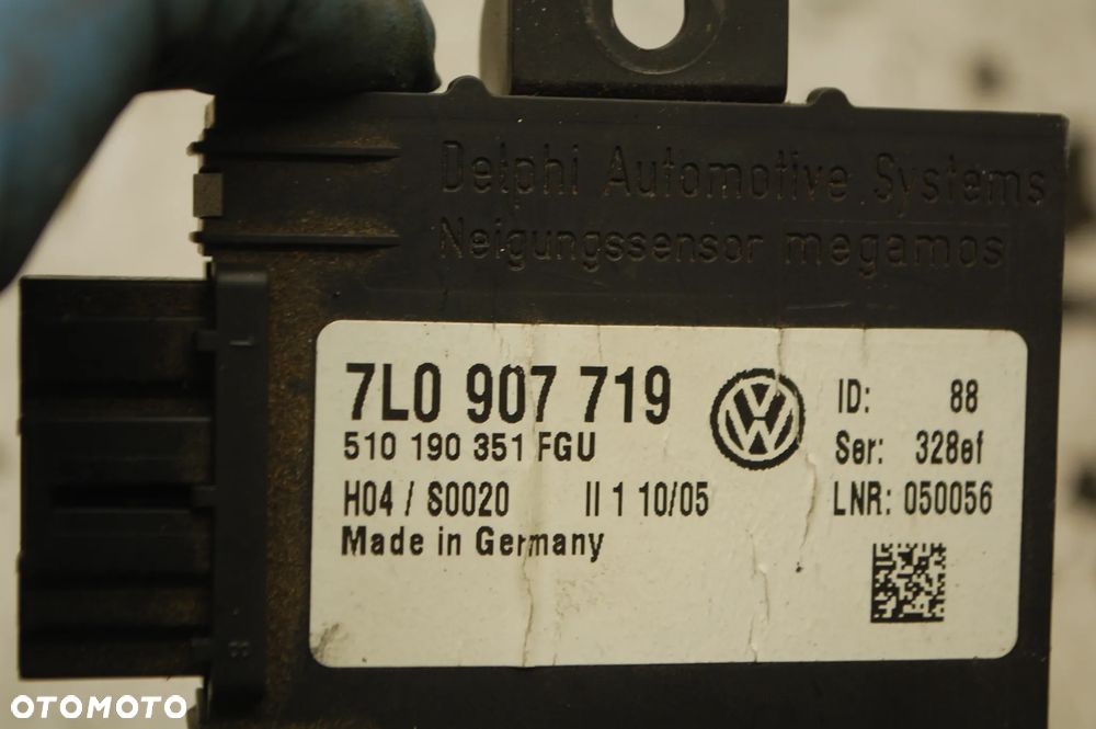 MODUŁ STEROWNIK ALARMU 7L0907719 VW TOUAREG I PHAETON - 3